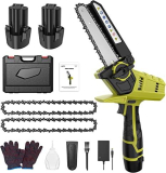 Mini Chainsaw with 2 Batteries