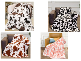 Cow Throw Blankets