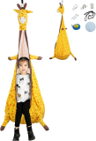 Kids Pod Swing Seat 100% Cotton Child Hammock Chair Indoor Swing