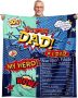 Throw Blanket Gift for Dad￼