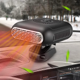 ZZKHGo Car Heater – 2 In1 Fast Car Heater Defroster