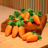 Dog Carrot Plush Toy