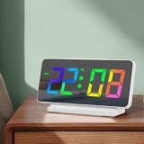 Digital Led Color Digital Screen Electronic Alarm Clock