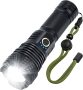 LED Rechargeable Flashlight￼