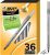36 Count BIC Round Stic Xtra Life Black Ballpoint Pens