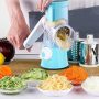  3-in-1 Home Rotating Cheese Grater￼