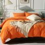 3 Piece Jersey Knit Cotton Duvet Cover Set￼