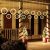  Christmas Window Curtain Lights Decoration 10 Ft LED Lights Indoor Christmas Fairy Lights￼