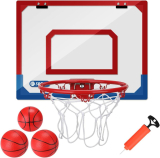  Indoor Mini Basketball Dunking Hoop Set with 3 Balls￼