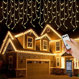 Christmas Icicle Lights 33ft