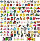  150 PCS Cute Shoe Charms￼