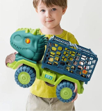  Transport Car Carrier Truck with Dino Figures,￼