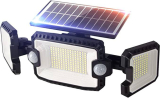  Motion Activated Light with Separate Solar Panel￼
