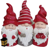  Christmas Santa GnomesTrio￼