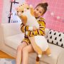 50cm/19.6inch Yellow Cartoon Cat Long Throw Pillow￼