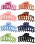  8 PCS Large Hair Claw Clips ￼