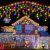 Ollny Icicle Christmas Lights Outdoor