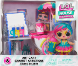  LOL Surprise OMG House of Surprises Art Cart Playset *