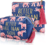 2 Pcs Makeup Bag Set￼