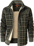 Men Western Flannel Jackets