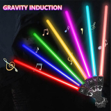  Outdoor Glowing Toys Flash Sword Toys Telescopic Glowing Charging Toys￼