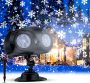 Christmas snowflake projector light outdoor￼