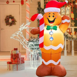  5 FT Christmas Gingerbread Man Inflatable￼