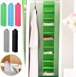 MIANHT 10 Pockets Hanging Shoe Rack Wider Shoe Hanger Organizer