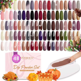  48 Colors Dip Powder Nail Kit￼