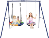 Includes Adjustable Saucer and Swing Seat