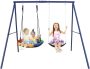 Includes Adjustable Saucer and Swing Seat