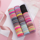  50Pcs No-Damage Elastic Hair Ties￼