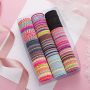  50Pcs No-Damage Elastic Hair Ties￼