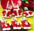 4Pcs Christmas Desktop Decoration￼