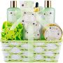  Bath Spa Basket Gift Set for Women￼
