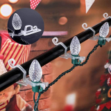  Christmas Light Gutter Clips￼