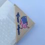 EDTO American Flag Embroidery Bookmark Handmade