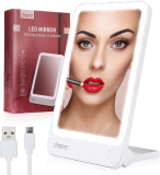 Travel Makeup Lighted Vanity Mirror￼