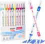  10Pcs Erasable Highlighters, Double Head￼