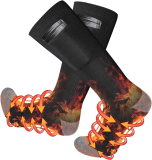  Heated Socks 2022 Upgraded Rechargeable Electric Socks Double-Side Heat Socks￼