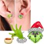 Cute Grinch Earrings￼