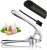 Stainless Steel Garlic Press Crusher & Peeler Set ￼
