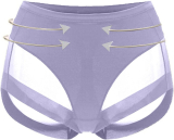 EDTO Women’s Thin Mid Waist Postpartum Briefs