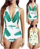 Women One Piece Swimsuits High Waist