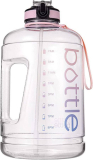 Gallon Water Bottle with Straw & Big Handle￼