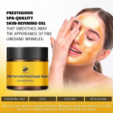 24K Pure Gold Anti Aging Facial Mask