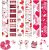1 Sheet Valentine’s Heat Transfer Vinyl￼