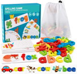  See and Spell Learning Toys, Matching Letter Game Words for Kids