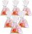 Packs of 100 Clear Cello Bags with Twist Ties for Birthday Party Favors￼
