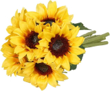  6 Pcs Artificial Sunflower Bouquet￼